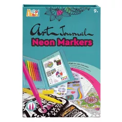 купить Набор для творчества As Kids 1038-11041 Happi Hobbi Art Journal Neon Markers в Кишинёве 