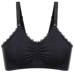 купить Бюстгальтер для кормящих мам BabyOno 0585/03 Sutien pentru mamele care alapteaza D 80-85 negru в Кишинёве 