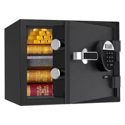 cumpără Safeu de oficiu Deli DLET580 300x380x300 mm, ignifugă în Chișinău 