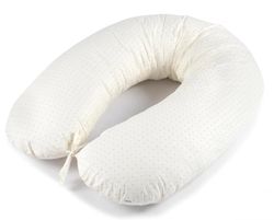 купить Подушка для мам PernaMea Perna pentru gravide forma-V, Bulina Ivory (PM.100270/2) в Кишинёве 