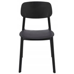 cumpără Scaun Jumi CM-275164 Scaun terasa LARA din plastic, Negru în Chișinău 