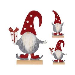 купить Новогодний декор Promstore 49047 Сувенир Дед мороз на коньках 33cm в Кишинёве 