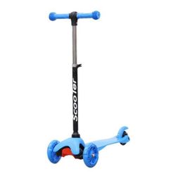 купить Самокат New World BAQ-2517 Scooter cu 3 roti, albastru, 61620 в Кишинёве 