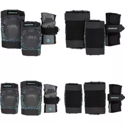 купить Защитное снаряжение Powerslide 903295 Standart Black/Teal set Size M в Кишинёве 