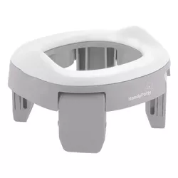 купить Детский горшок Roxy Kids HP-250G Горшок дорожный HandyPotty в фирменной сумке, серый в Кишинёве 