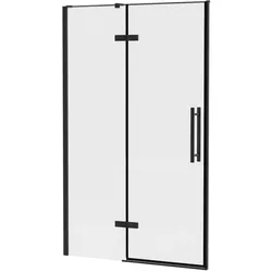 купить Перегородка для душевой кабины Ravak Shower door Cool! 120x195 Black transparent COSD2-120 (X0VVGC300Z1) в Кишинёве 