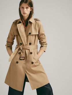 Куртка Massimo Dutti Бежевый massimo dutti 6714/610
