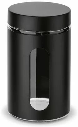 купить Контейнер для хранения пищи Tadar Банка для хранения Prato Black 1L в Кишинёве 