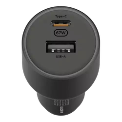 Xiaomi Car Charger 67W, Type-C, CC07ZM, Black