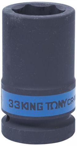 cumpără Set de tubulare, bite, duze King Tony 843533M головка торцевая ударная глубокая 1" 33мм în Chișinău 
