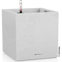 купить Цветочный горшок Lechuza Canto Stone 30 Low, Quartz White в Кишинёве 