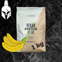 Amestec proteic Vegan ( Vegan Protein Blend) - Banane - 1kg