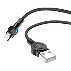 купить Кабель для моб. устройства Hoco S8MGNMCBK USB to Micro USB S8 Magnetic 2.4A 1.2m, Black в Кишинёве 
