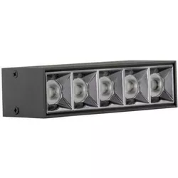 купить Освещение для помещений LED Market Linear Magnetic Spot Light 10W, 4000K, LM-M7102, 5 small spots, Black в Кишинёве 