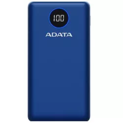купить Аккумулятор внешний USB (Powerbank) Adata P20000QCD blue в Кишинёве 