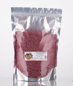 Пеллетс пылящий Клубника 4mm 1kg