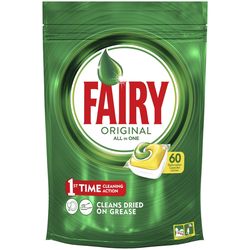 купить Средство для посудомоечной машины Fairy 7568/7772/4213 Original All In One 60 Cap в Кишинёве 