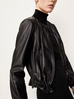 Куртка Massimo Dutti Чёрный massimo dutti 4764/748