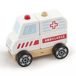 купить Игрушка Viga 50204 Stacking Ambulance в Кишинёве 