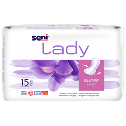 Урологические прокладки Seni Lady Slim Super, 15 шт.