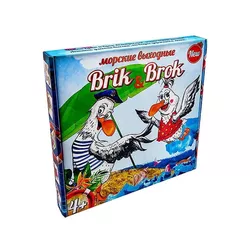 купить Настольная игра Strateg 57190 Joc de societate Weekend pe mare, Brik and Brok (ru) в Кишинёве 