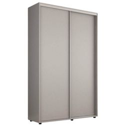 cumpără Dulap Mobildor-Lux Compact uși glisante PAL fără ornament (140x45x200H cm) Grey în Chișinău 