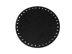 Bottom for burse / backpack, Ø16 cm / Black