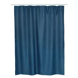 cumpără Perdea de duș Bisk 08379 TXT TREE albastru-inchis 180x200 în Chișinău 