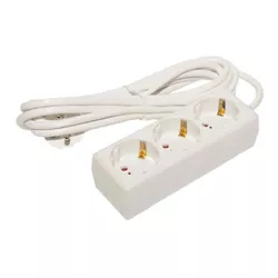 cumpără Prelungitor electric BACHMANN 307.1613 selly 3xschuko pc fi 10m alb în Chișinău 