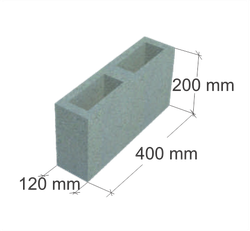 Фортан 200mm x 400mm x 120mm