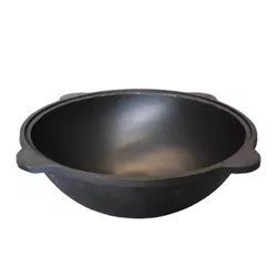 купить Казан Rishtan Ceramic Uzbec WOK 12L cu capac, fonta в Кишинёве 