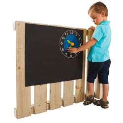 купить Комплектующий элемент для детской площадки PlayPark 5412 Tabla pentru creta cu ceas в Кишинёве 