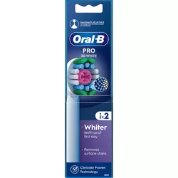 купить Сменная насадка для электрических зубных щеток Oral-B 6698 3D White в Кишинёве 
