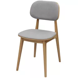 cumpără Scaun Deco Lula Soft Stofa Cashmere18 + Natural leg în Chișinău 