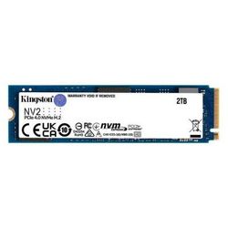.M.2 NVMe SSD 2.0TB  Kingston  NV2 [PCIe 4.0 x4, R/W:3500/2800MB/s, 640TBW, 3D-NAND QLC]