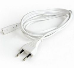 Power Cord PC-220V  1.8m  Russian Plug,  High quality, Cablexpert, PC-184-VDE