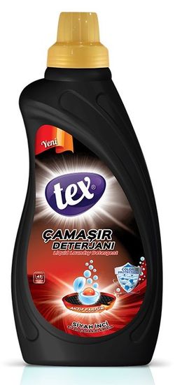 Жидкий стиральный порошок TEX 1л Black