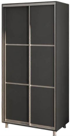 купить Шкаф my-STYLE C10H2T05BM02-U13, 100x220, антрацит в Кишинёве 