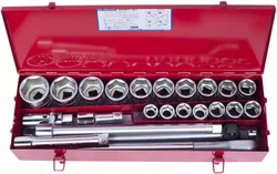 cumpără Set de unelte de mână King Tony 6323MR набор 3/4" торцевых головок 6 гран. 21-50мм принадлежностей, 23 пр. în Chișinău 