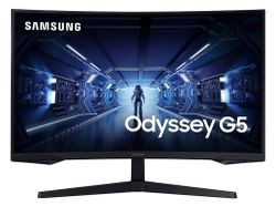 31.5" SAMSUNG Odyssey G5 C32G55TQ, Black,Curved-VA,2560x1440,144Hz,FreeSync,1msMPRT,250cd,DP+HDMI