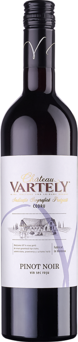 Вино Château Vartely  IGP Pinot Noir, сухое красное, 2021, 0,75 л