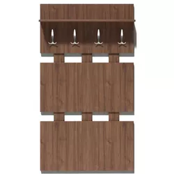 купить Вешалка для одежды Fabrik Home №10 Вешалка 900 орех каменный в Кишинёве 