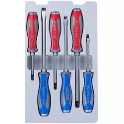 купить Отвёртка King Tony 30206MR отвертки силовые (шлицевые и крестовые), 6 пр. в Кишинёве 