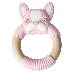 купить Игрушка-прорезыватель Bibipals Teething Ring Koala, Pink and White в Кишинёве 