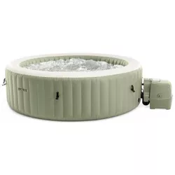 cumpără Piscină cu jacuzzi Intex 28426Oliv Bubble Massage 196х71cm, 795L, 4 persoane, Oliv în Chișinău 