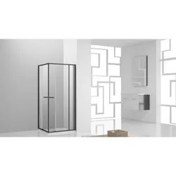 cumpără Cabină de duș miscellaneous GRSF 90x 90x200 MATTE BLACK 8mm în Chișinău 