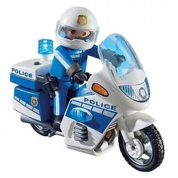 купить Конструктор Playmobil PM6923 Police Bike with LED Light в Кишинёве 