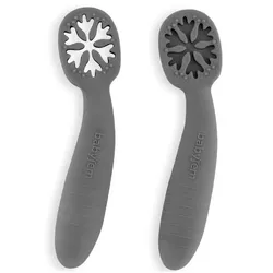 купить Посуда для кормления BabyJem 903 Lingura My First Spoon Grey в Кишинёве 