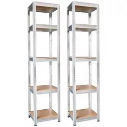 купить Cтеллаж складской GardenLine GWI9405 180x40x40cm (2pcs) в Кишинёве 