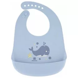 купить Слюнявчики Kikka Boo 31303030011 Baveta din silicon Sea World Whale в Кишинёве 